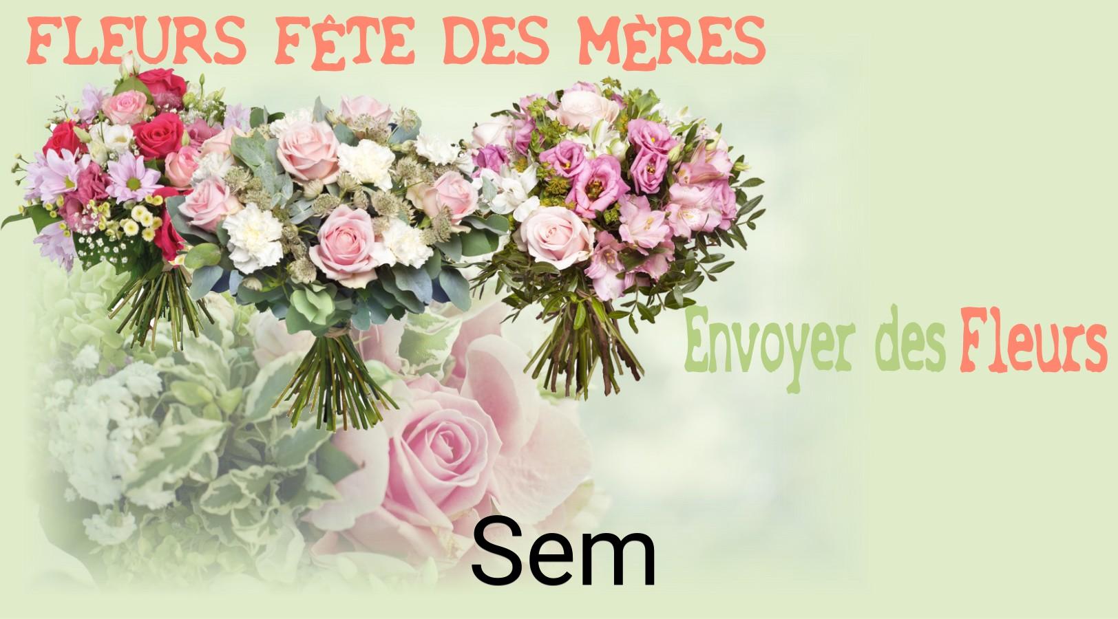 Bouquet de Fête des Mères livré à Sem